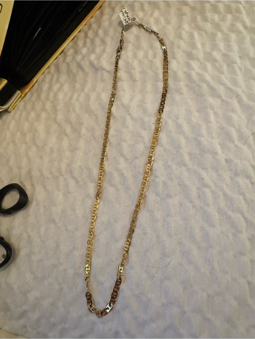 14k over sterling Gold-Tone Women's Chain Necklace - 24 inches available price
